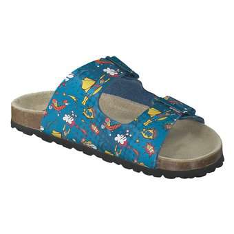 Leone Pantolette in blau