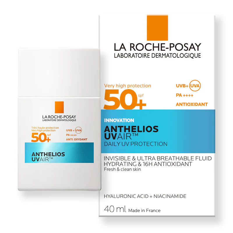 Anthelios UVAir SPF50+ - Protector solar facial de alta protección.