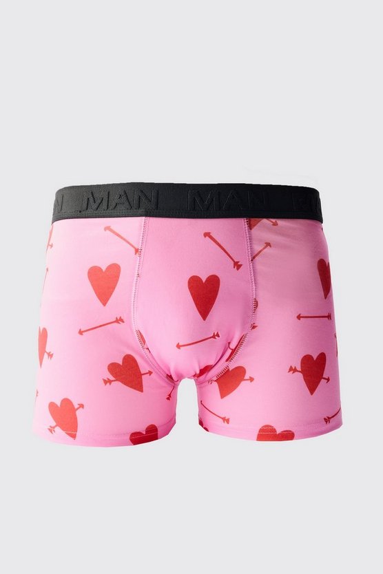 Boxershorts mit Herz-Slogan