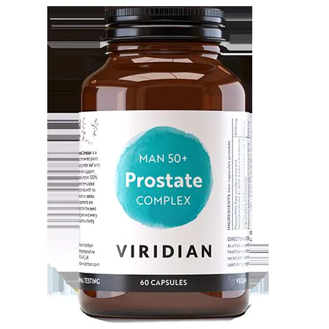 „Viridian Man 50+“ prostatos kompleksas, preparatas vyrams, kapsulės