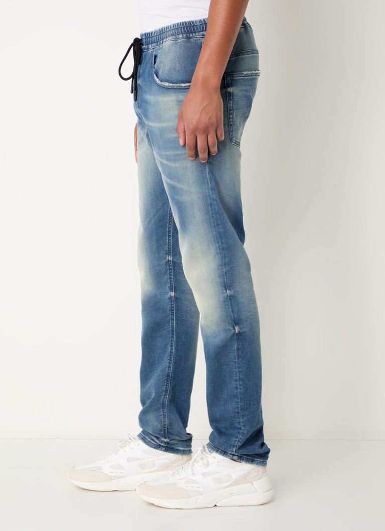 Diesel D-Krooley JoggJeans® tapered jeans with medium wash
