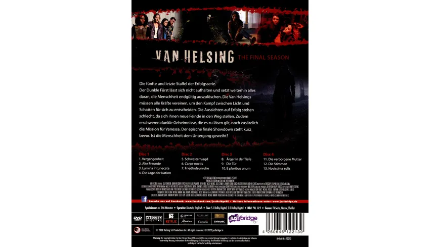 Van Helsing - Die Komplette Season 5  [4 DVDs]
