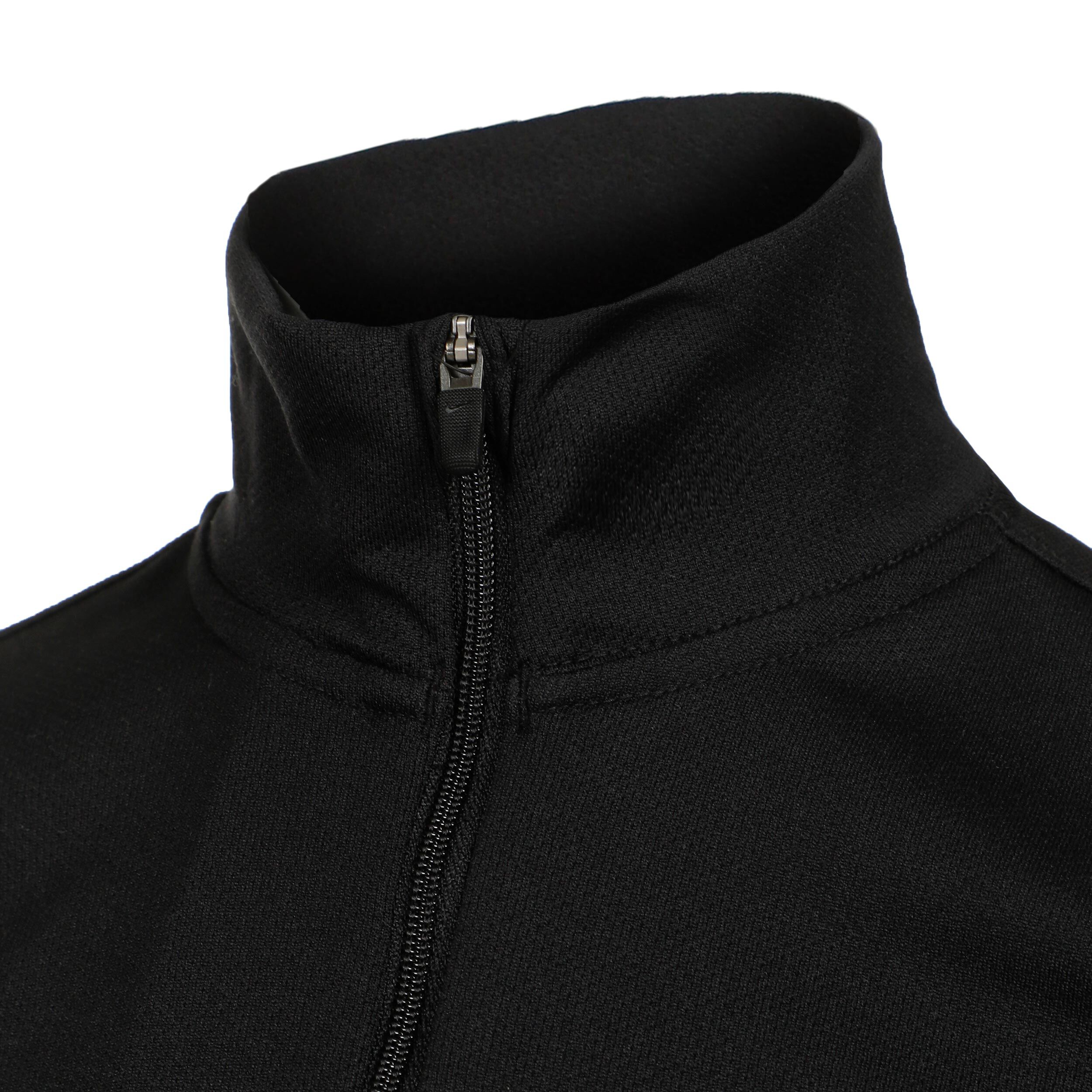 Dri-Fit UV Half-Zip Essential Longsleeve Jungen - Schwarz