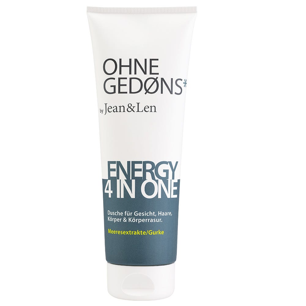 Jean & Len Energy 4inONE Duschgel Meeresextrakte & Gurke 250 ml
