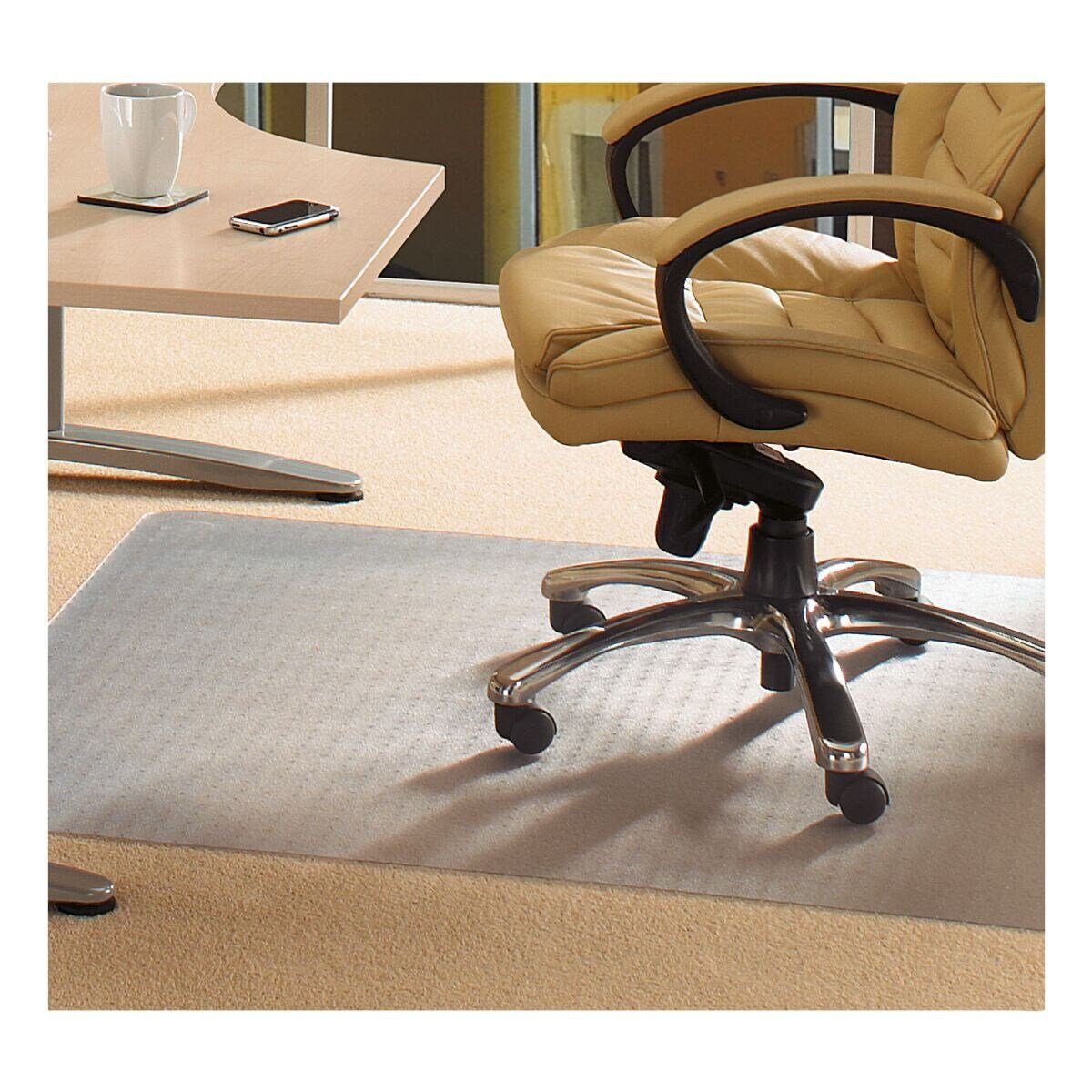 FLOORTEX Bodenschutzmatte Evolutionmat, 1-St., rechteckig, für mittel- und niederflorigen Teppichboden