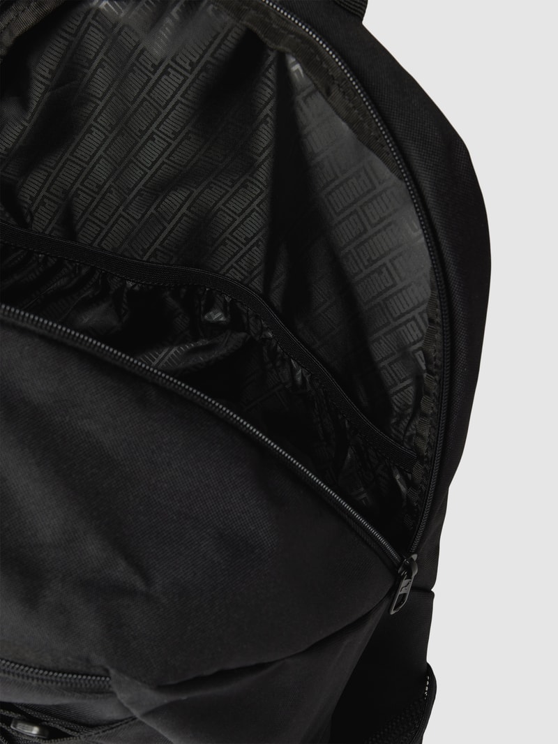 Rucksack mit Label-Details Modell 'Deck' in schilf