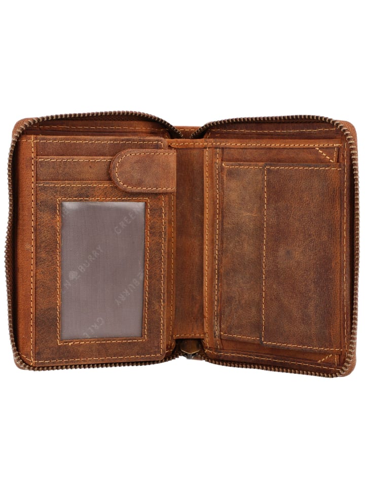 Greenburry Vintage Sternzeichen Geldbörse Leder 10 cm in fische günstig kaufen onesize