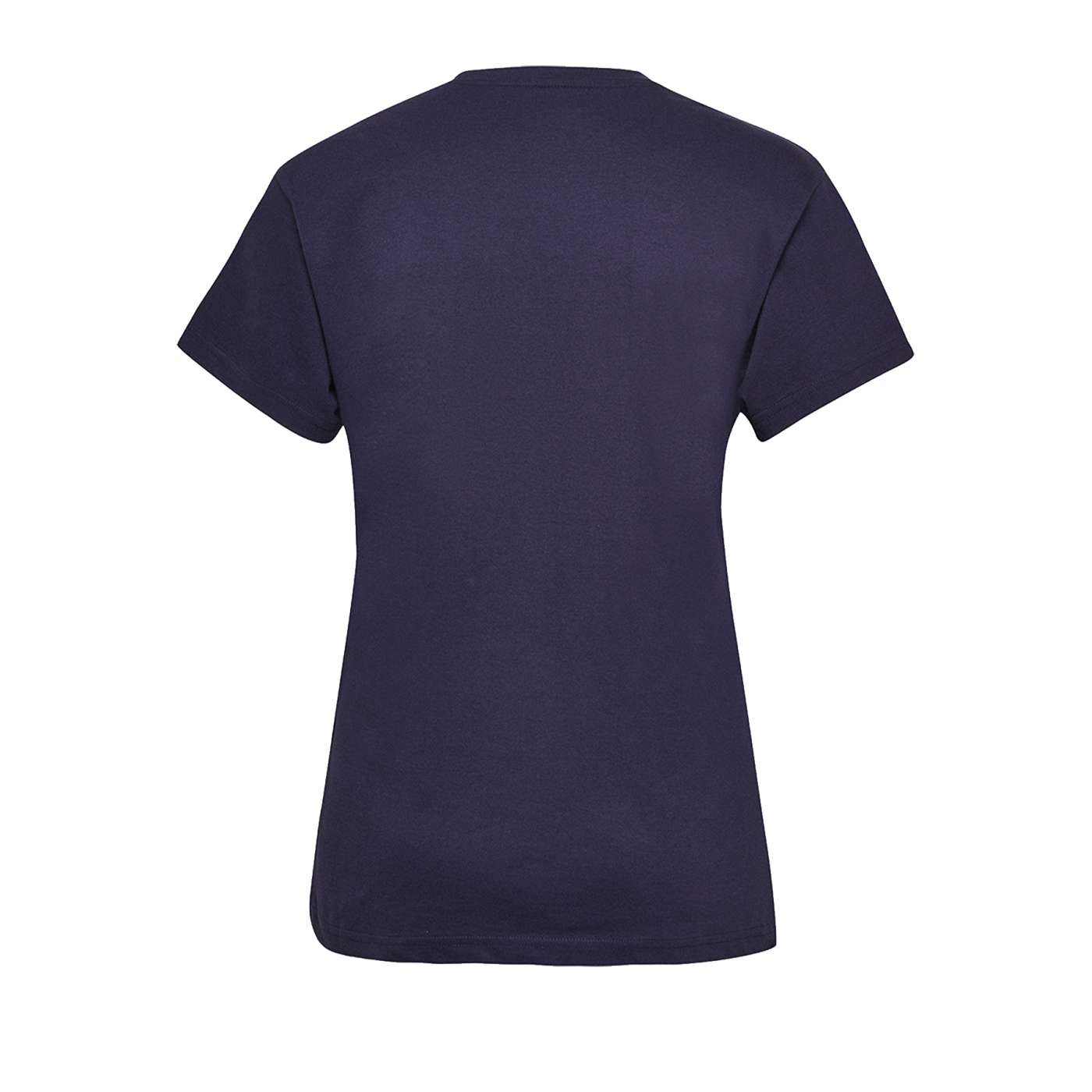 Hummel Cotton T-Shirt Logo Damen Blau F7026