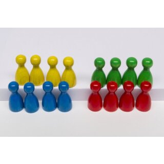 Pöppelset mit 16 Pöppeln