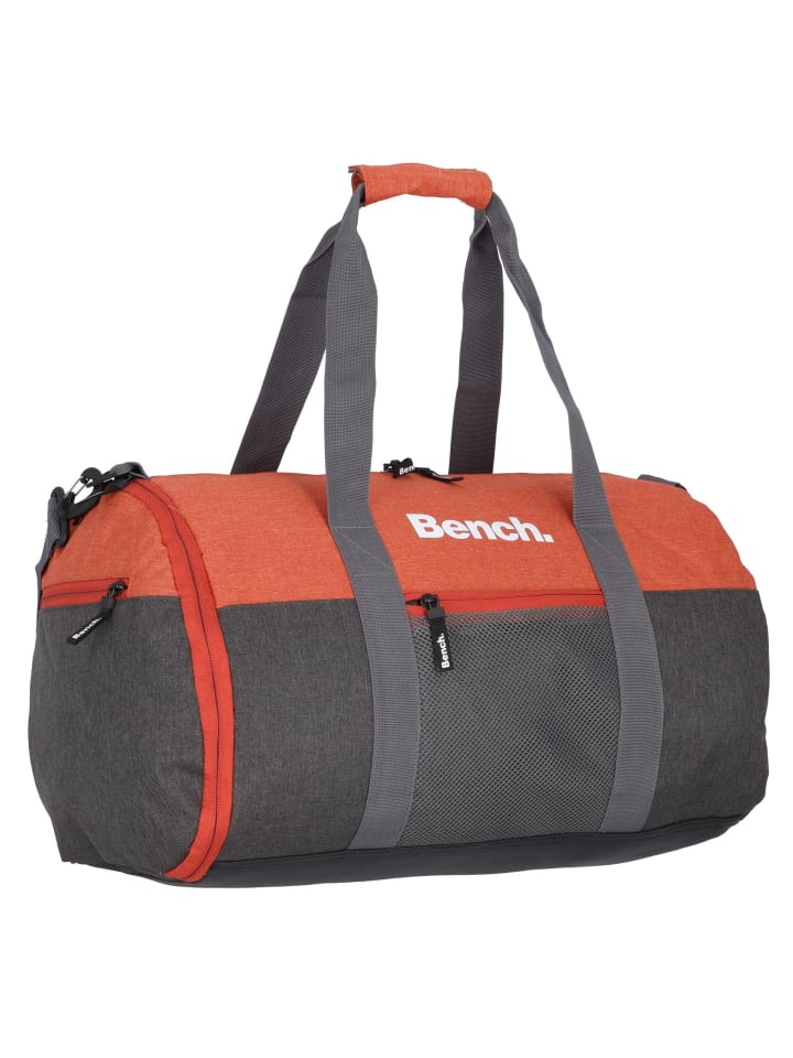 Bench Classic Weekender Reisetasche 50 cm in dunkelgrau-rostbraun günstig kaufen onesize