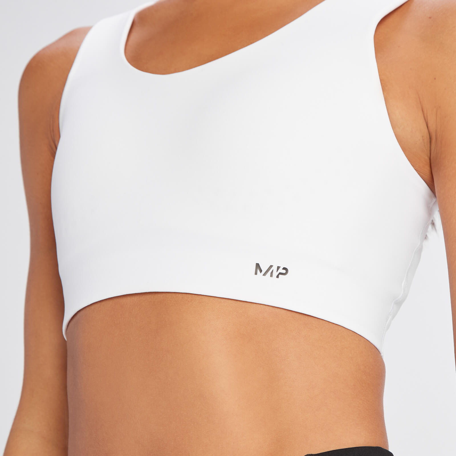 Brassière de sport MP Tempo Basics pour femmes – Blanc