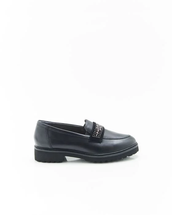 Mocassins détails chaînette ou strass Amortyl