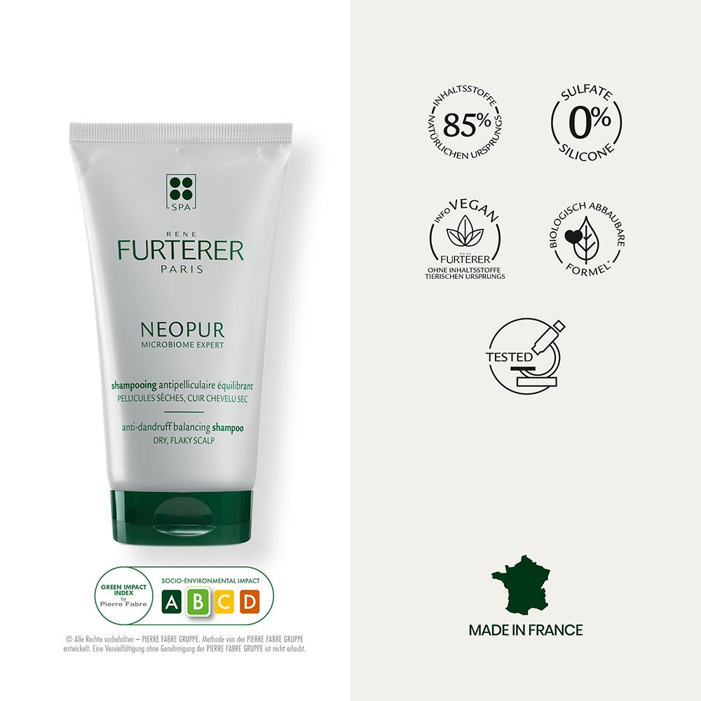 Rene Furterer NEOPUR Anti-Schuppen Shampoo Trockene Schuppen 150 ml