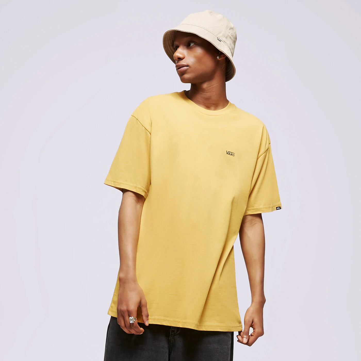 VANS T-SHIRT MN LEFT CHEST LOGO TEE NARCISSUS Gelb