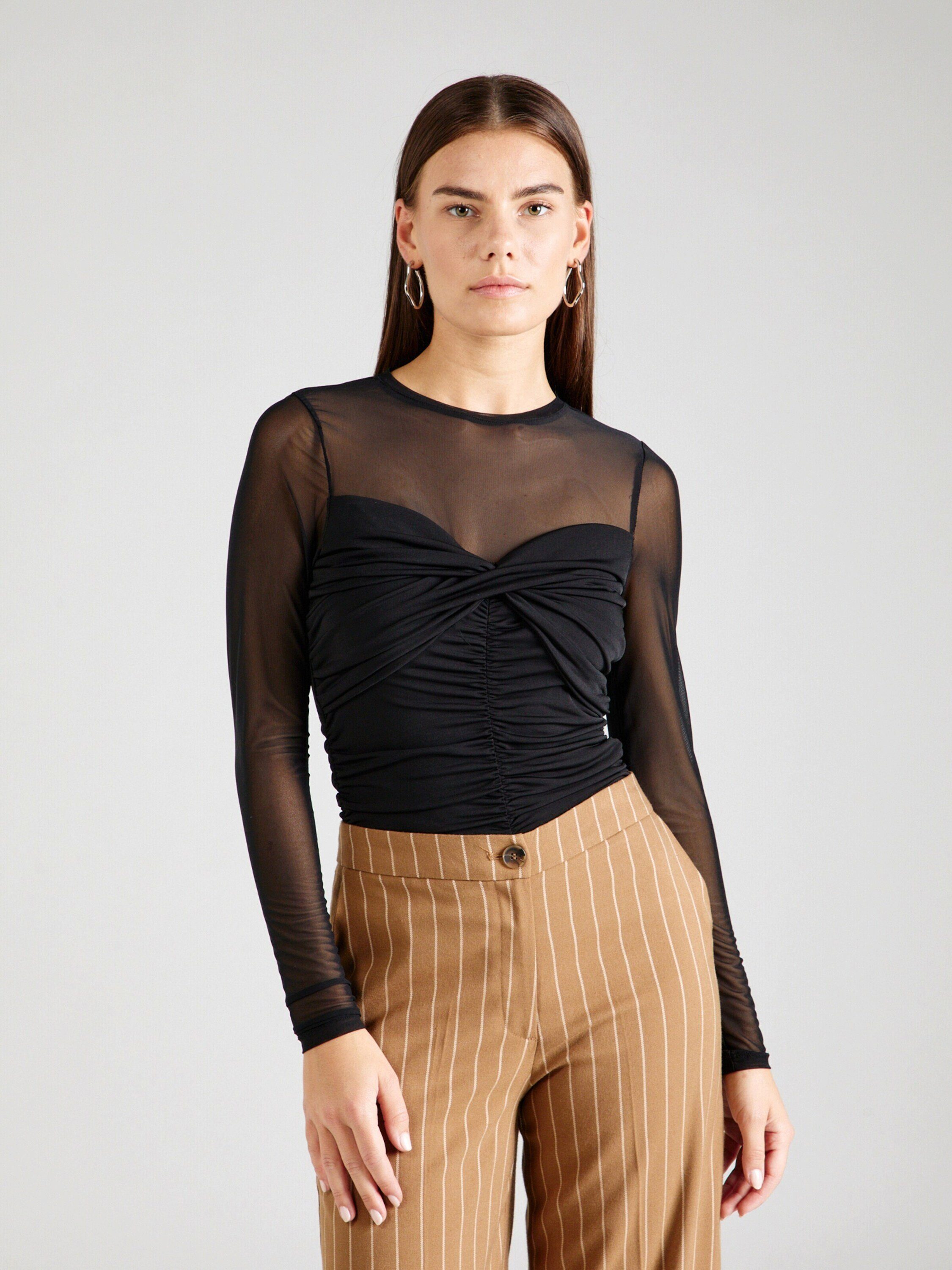 MbyM Funktionsbluse Zephyr-M (1-tlg) Drapiert/gerafft