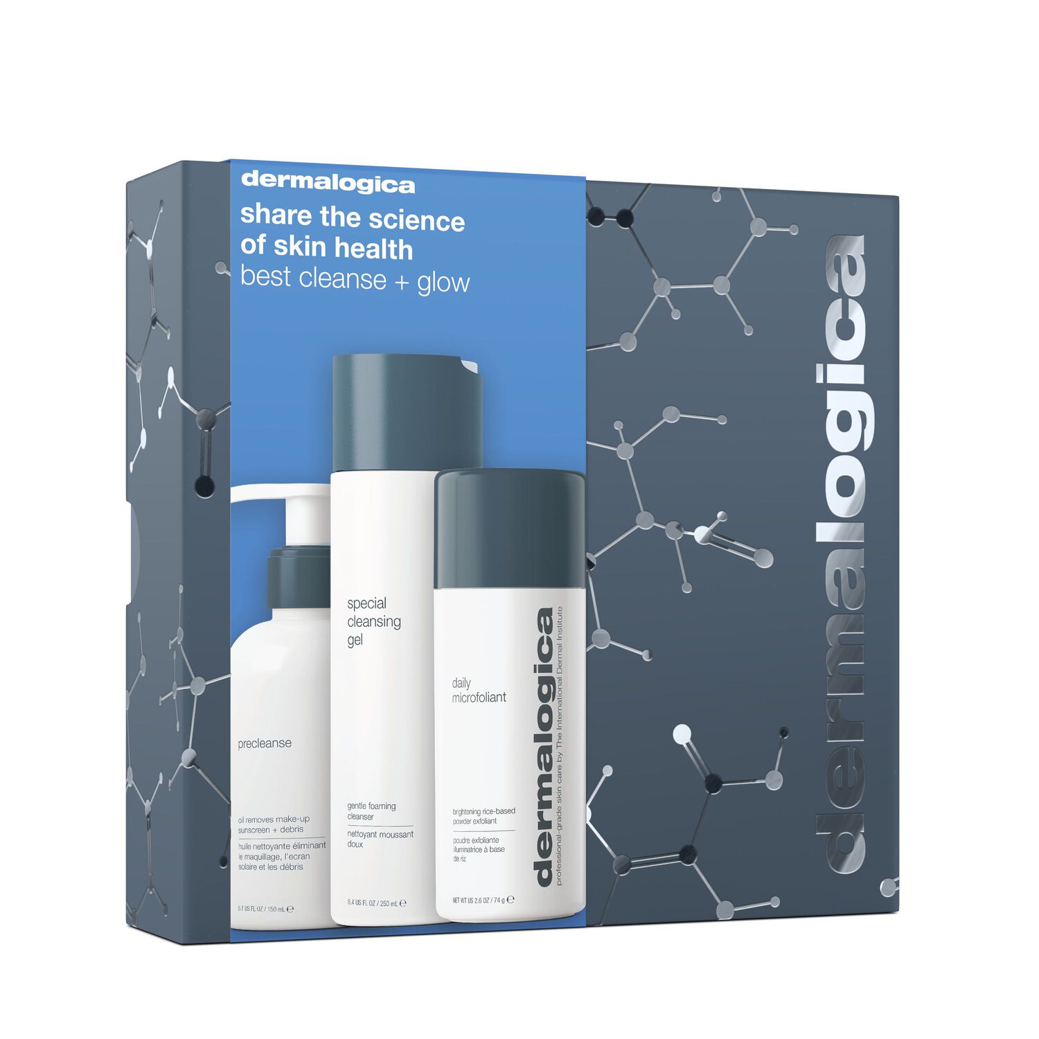 Dermalogica The Cleanse and Glow Coffret Trio peau nette et radieuse