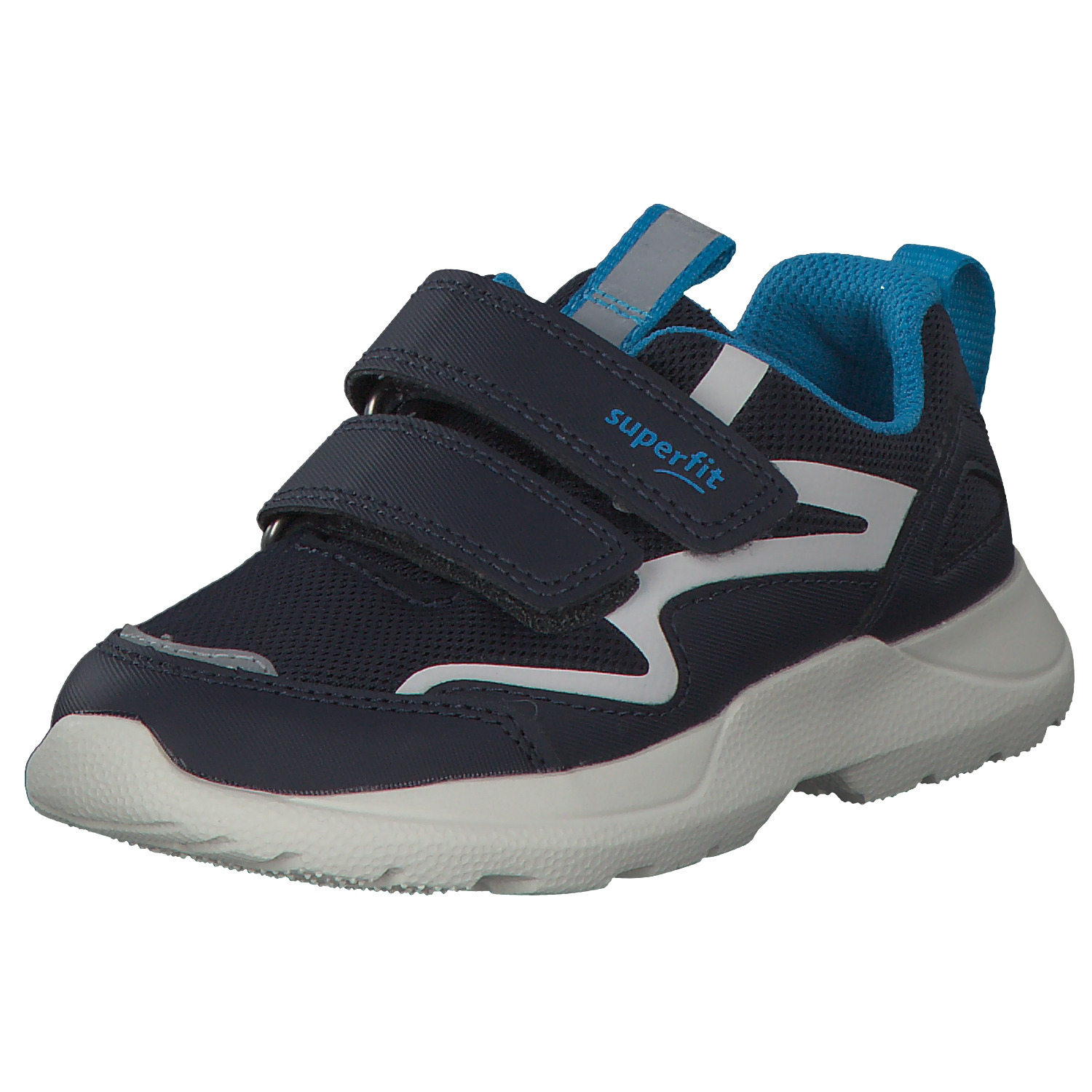 Superfit RUSH 06206, Sneakers Low, Kinder, Blau