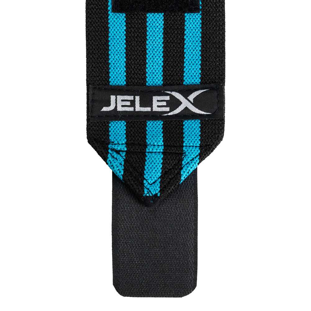 JELEX Strong Fitness Handgelenkbandagen schwarz-blau