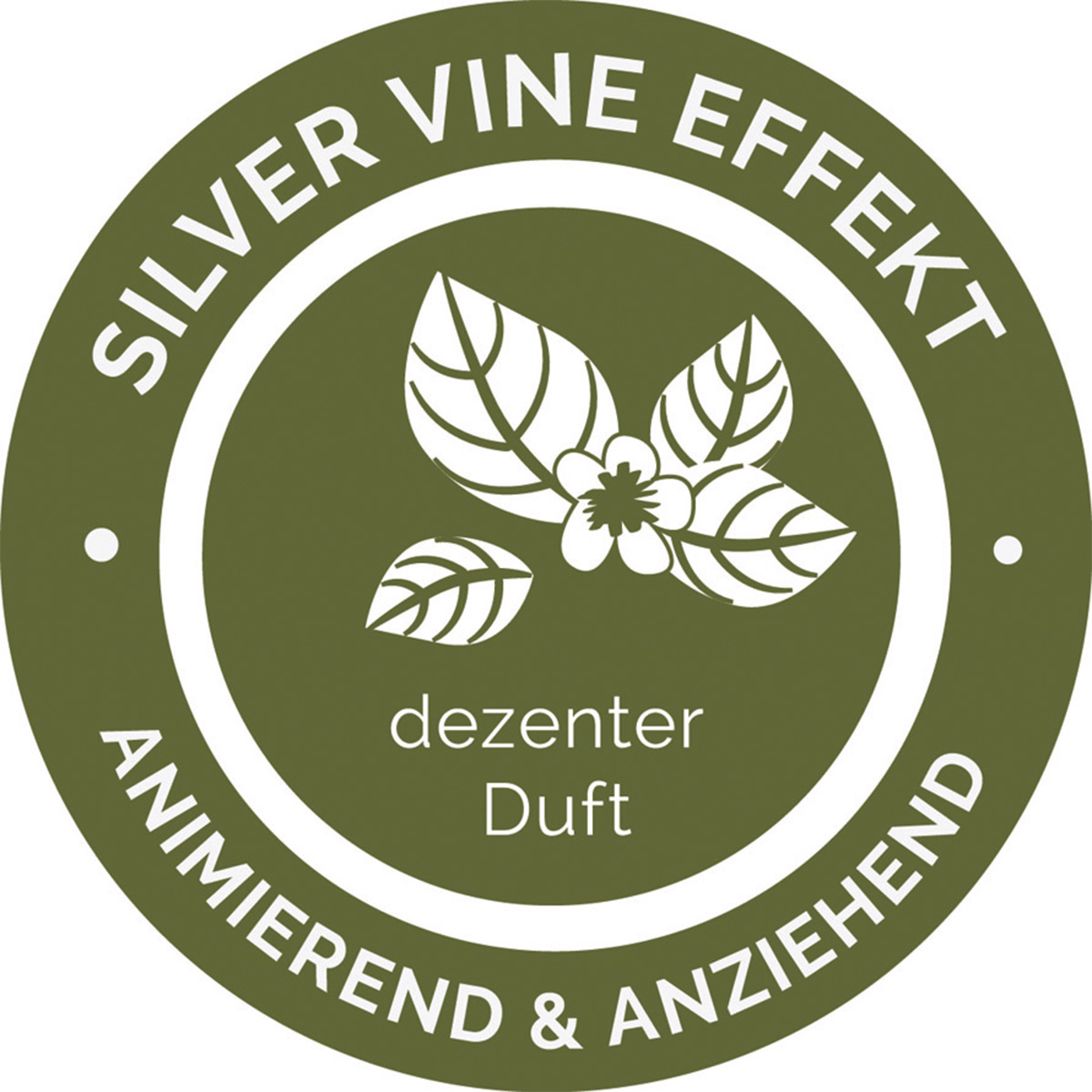 Aumüller Spielkissen True Love Plüsch mit Silver Vine und Dinkelspelz