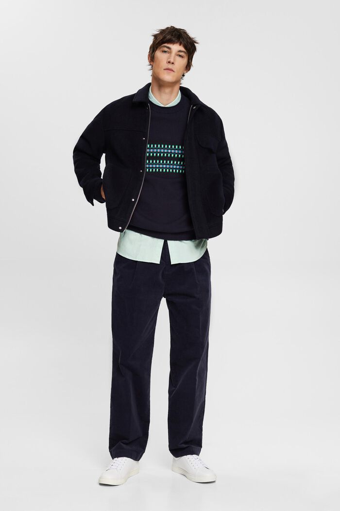 Pullover aus Jacquardstrick