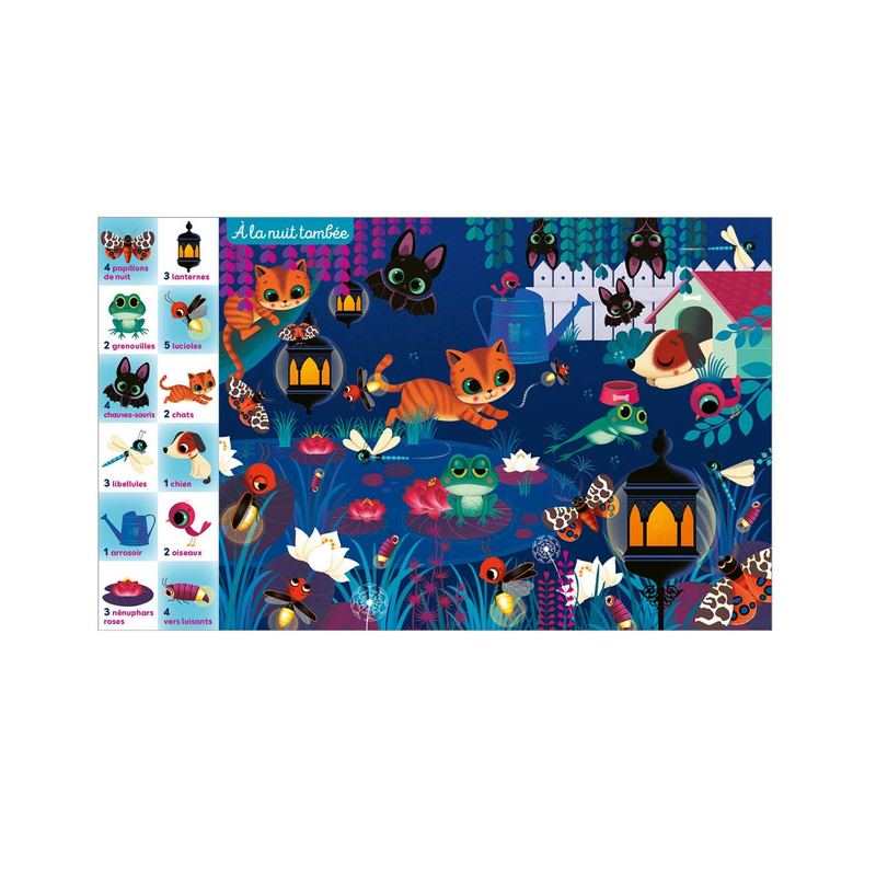Livre Cherche trouve et compte Le jardin - Lito