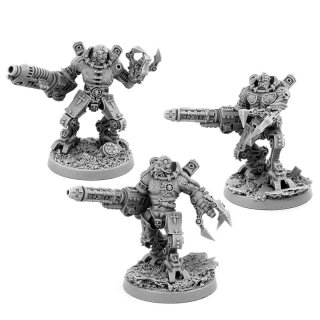 Mechanic Adept Kataton Battle Servitor Squad (3)