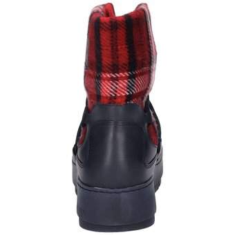 Tommy Hilfiger Tartan Snowboot in blau