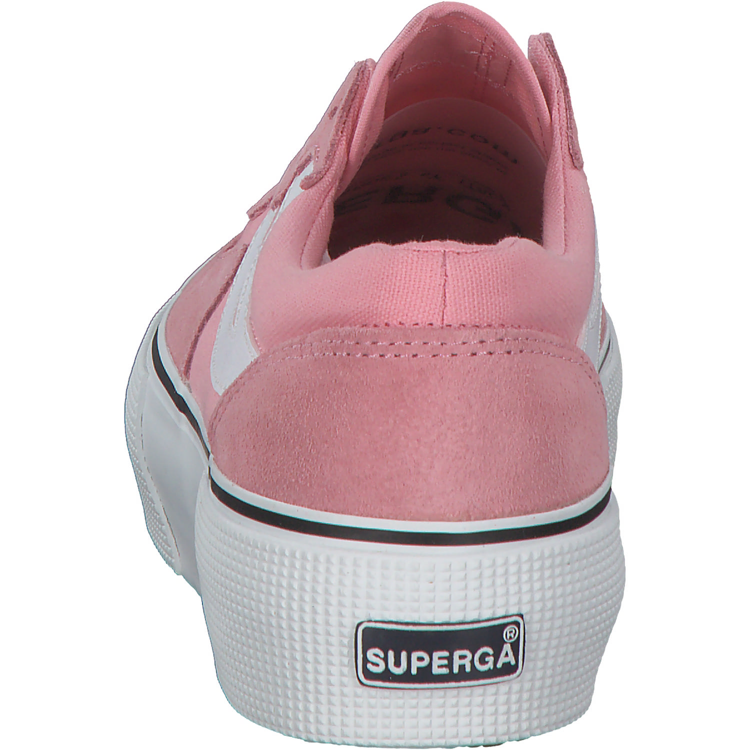 Superga 3041 Revolly Colorblock S1151MW, Schnürschuhe, Damen, pink white