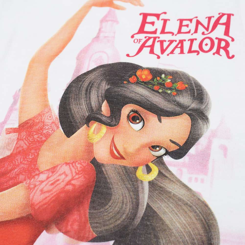Elena von Avalor Disney Mädchen T-Shirt ER1391-white