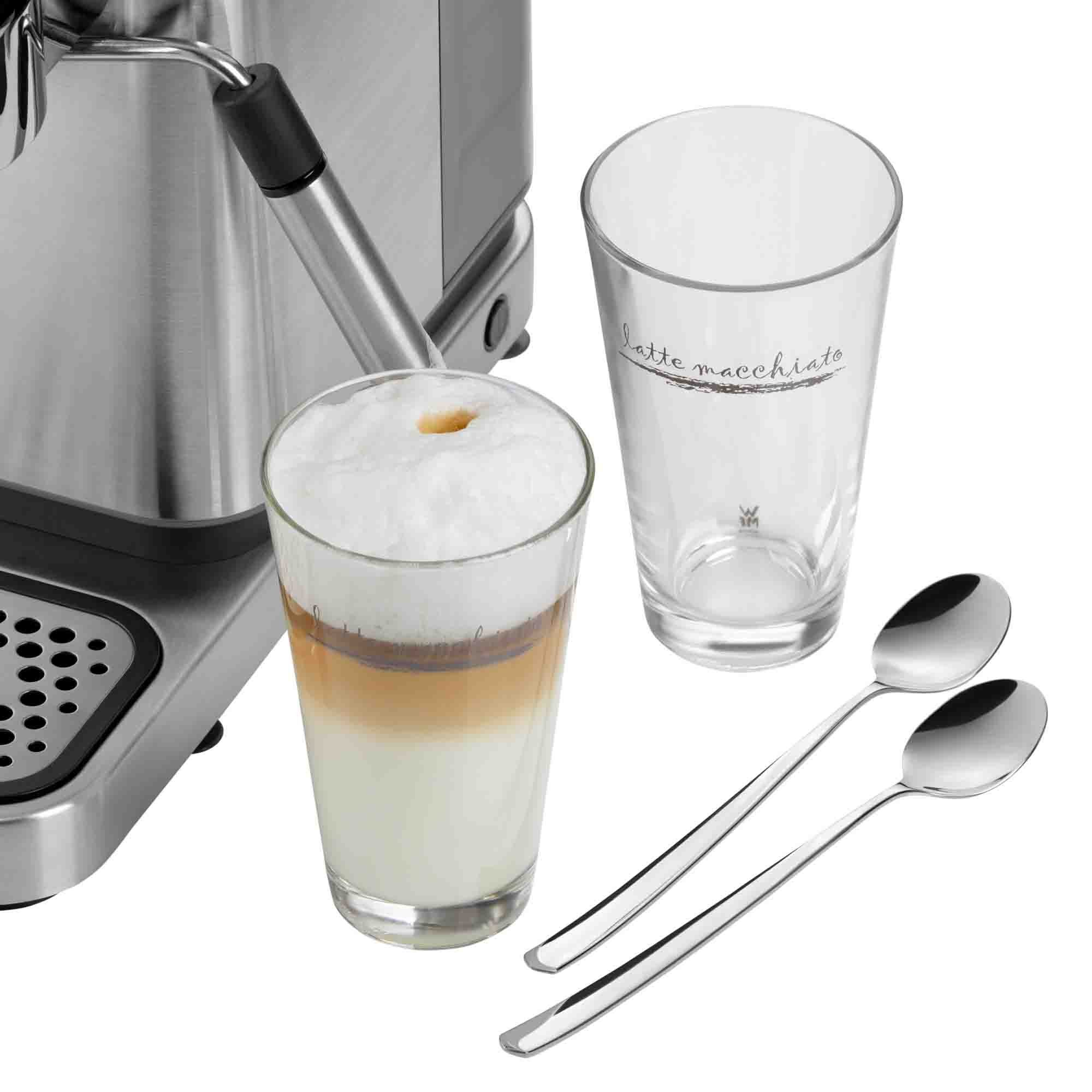 WMF Gläser-Set Clever&More, Cromargan® Edelstahl Rostfrei 18/10, Glas, Glas stapelbar, 12-teilig