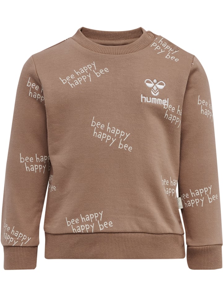 Hummel Hummel Druckknopf Sweatshirt Hmldarcy Kinder in BEAVER FUR günstig kaufen