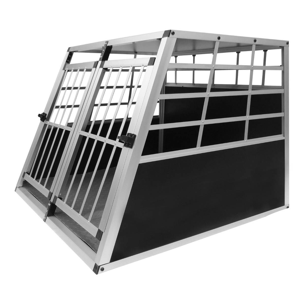 Monstershop Large 2-türiger Aluminium-Hundekorb