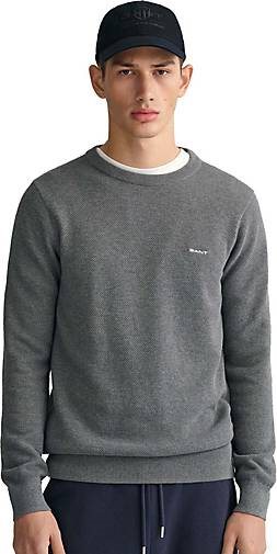 GANT Strickpullover COTTON PIQUE C-NECK