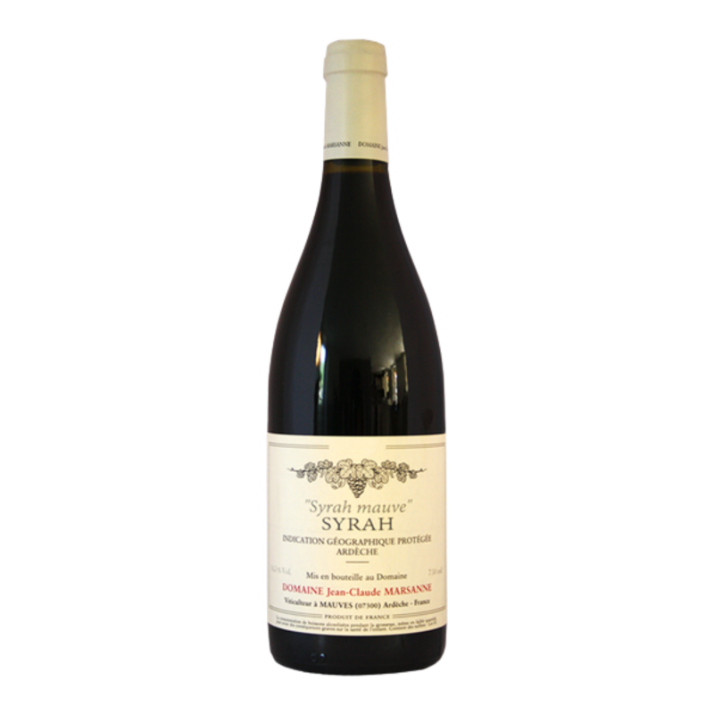 IGP Ardèche La Syrah Mauve 2021 - IGP Ardèche - Rhône - Jean-Claude Marsanne (75CL.)
