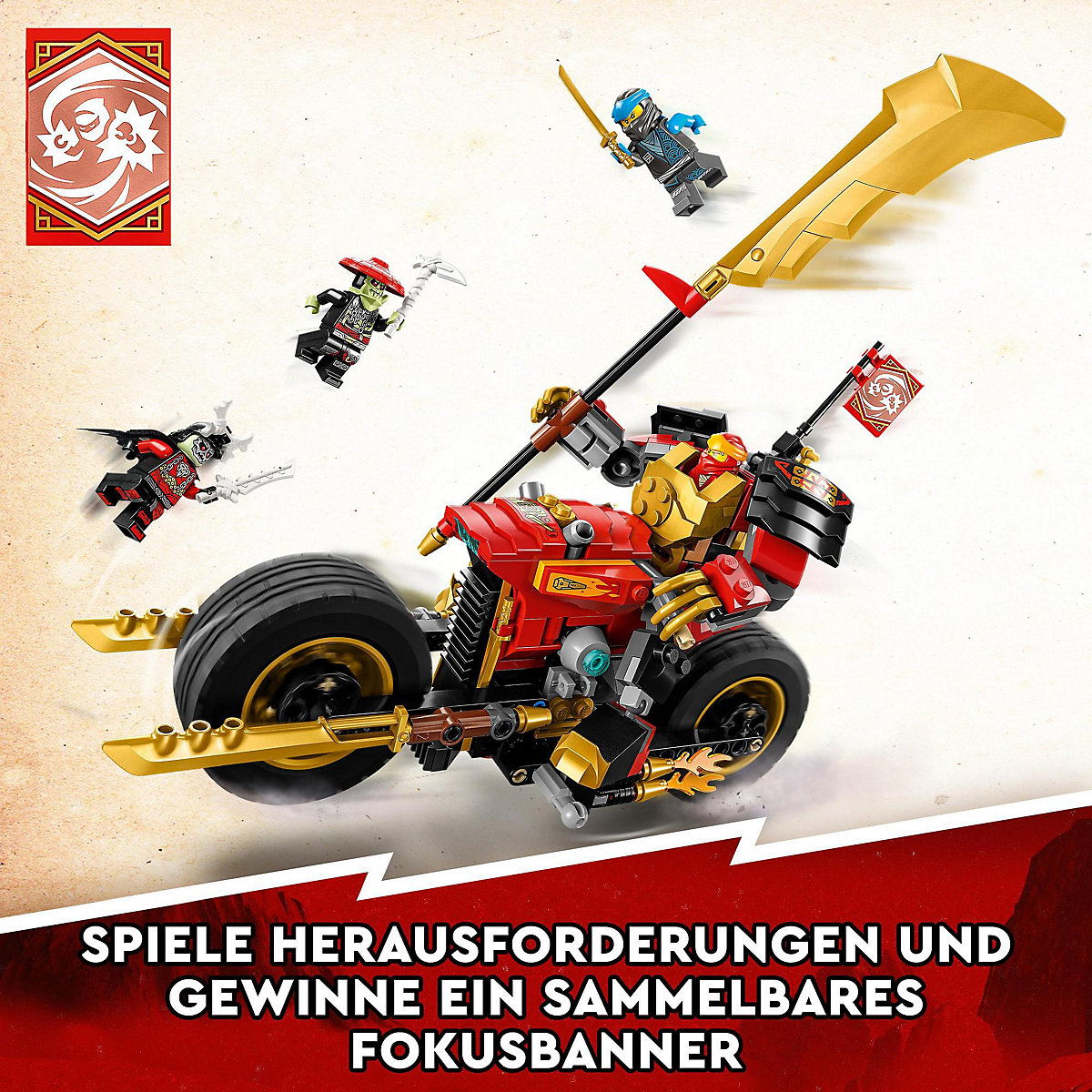 LEGO® Ninjago 71783 Kais Mech-Bike EVO