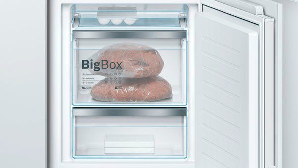 BOSCH Einbaukühlgefrierkombination 8 KIF86PFE0, 177,2 cm hoch, 55,8 cm breit