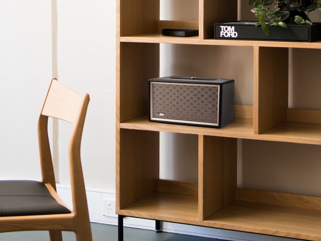 HFG311BT Bluetooth-Lautsprecher mit USB und Batterie - Retro Black