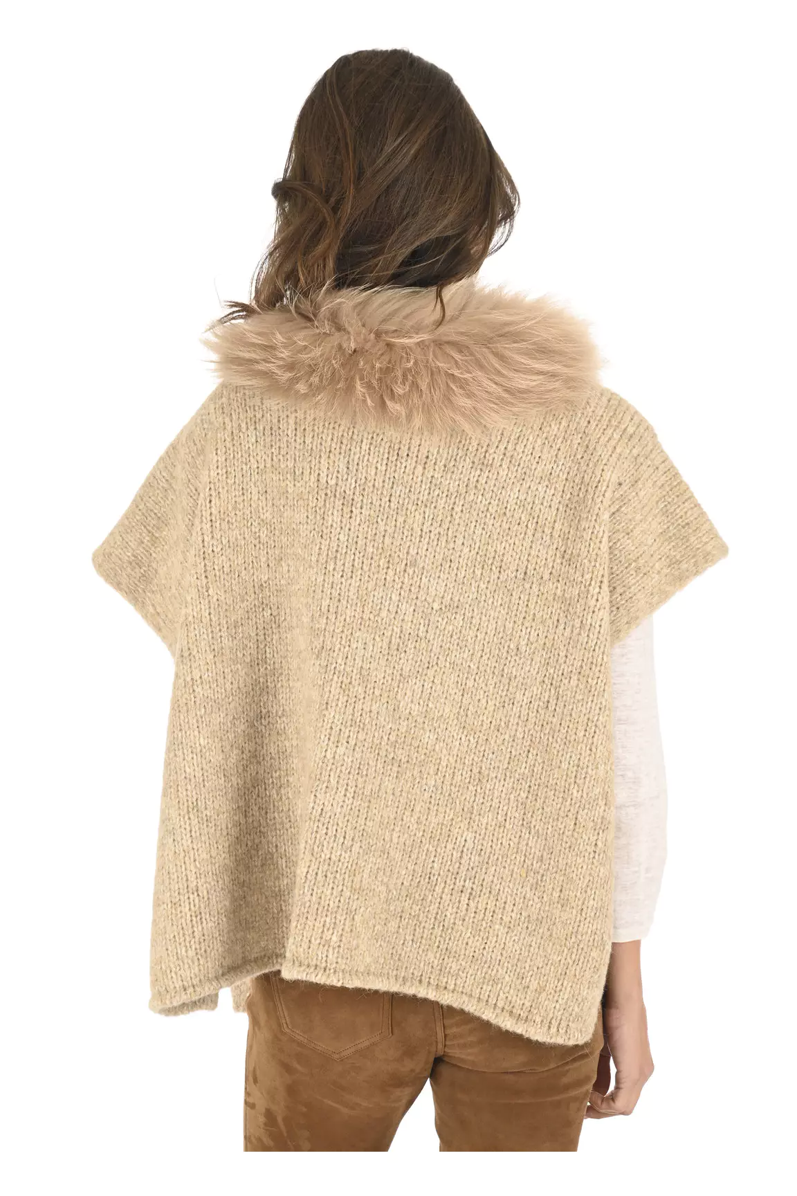 Lea Clement Autres Gilets Femme couleur beige