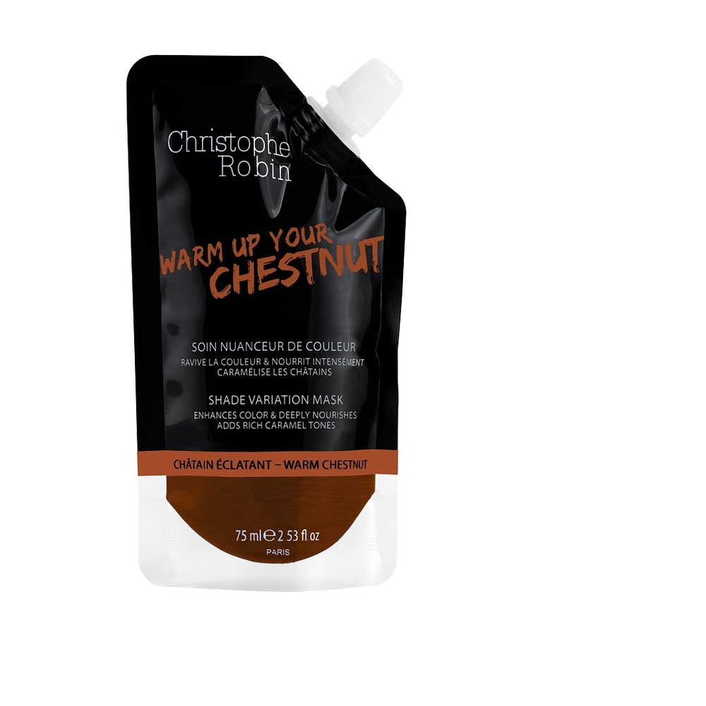 christophe robin Soin nuanceur de couleur Warm Up Your Chestnut Masque