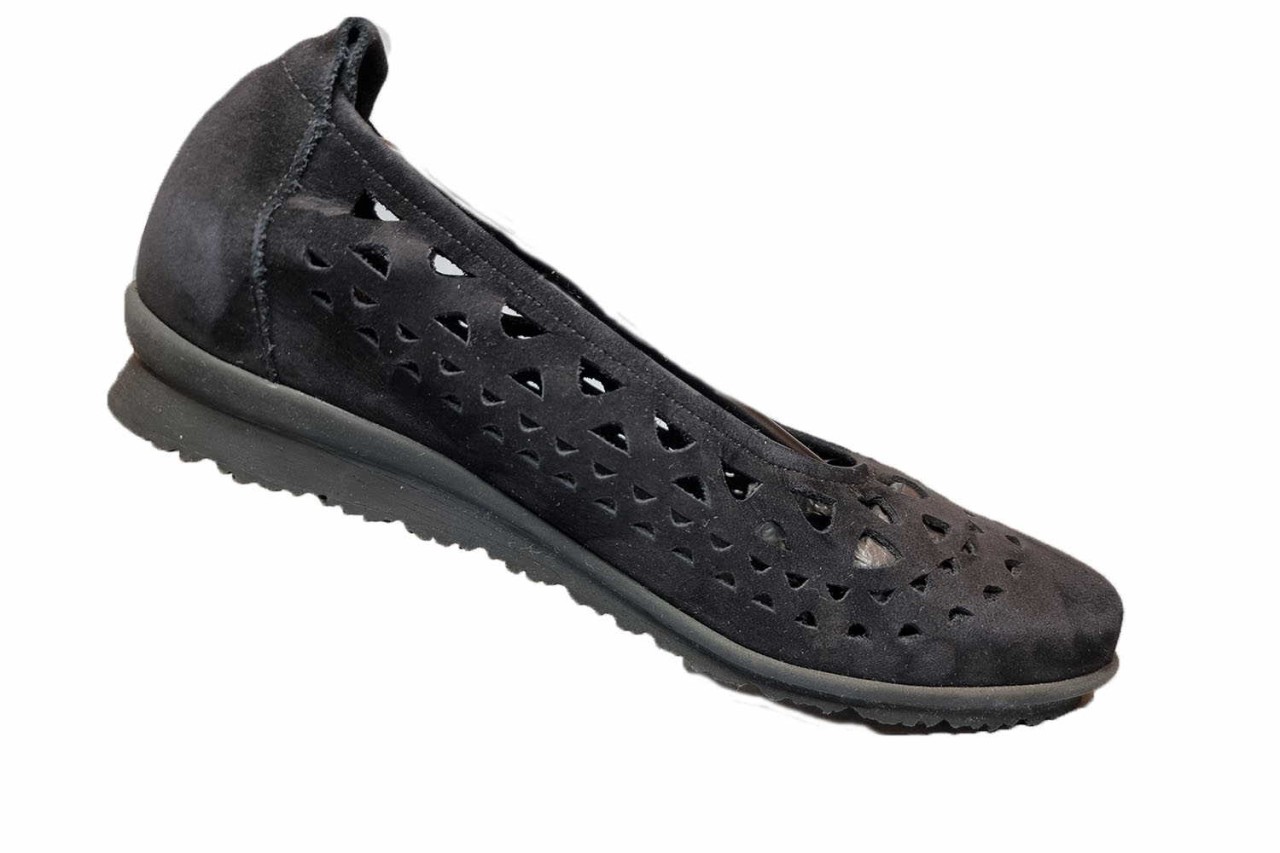 ARCHE Sportliche Slipper schwarz Barkla