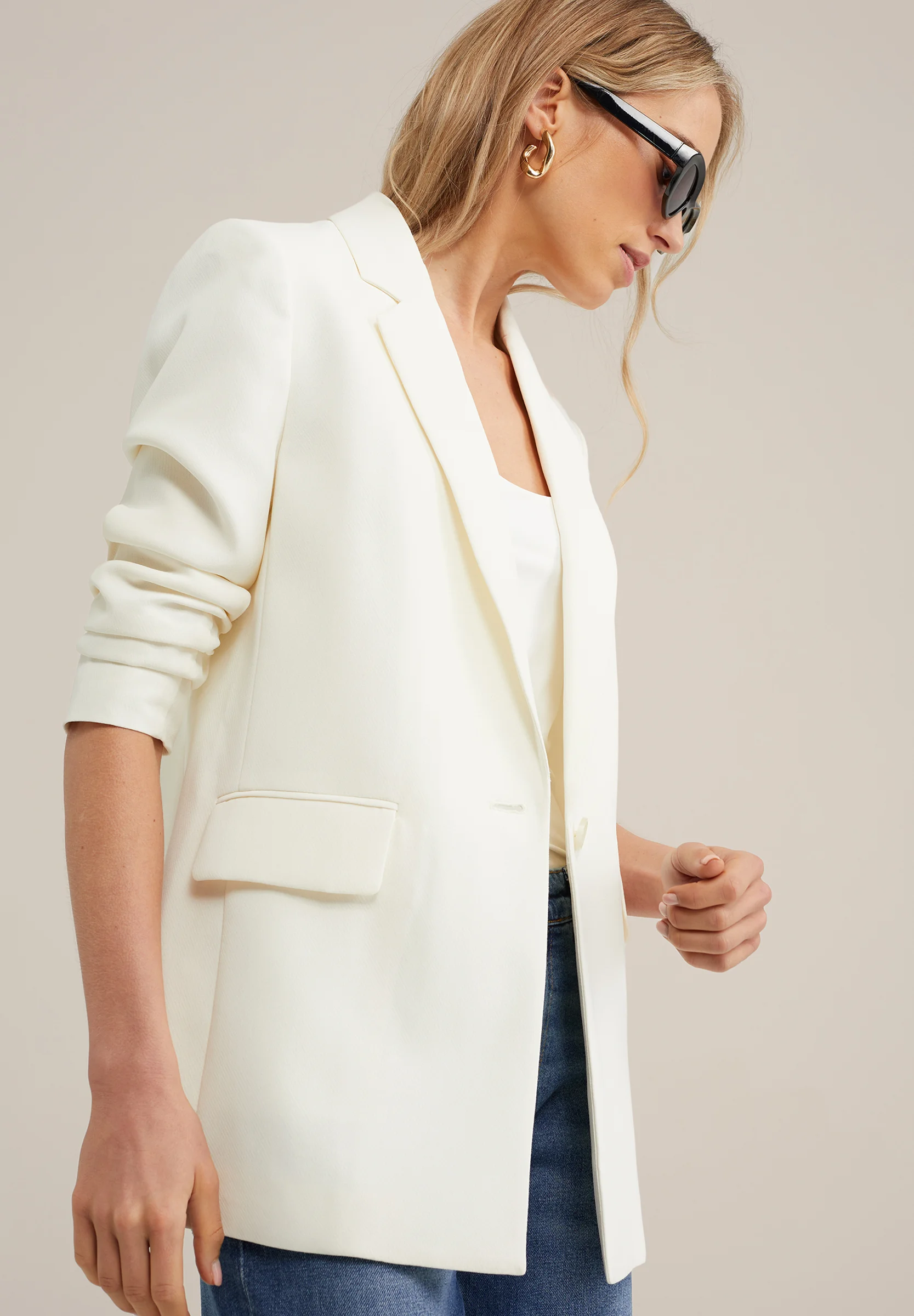Blazer de moda WE - Abrigo corto