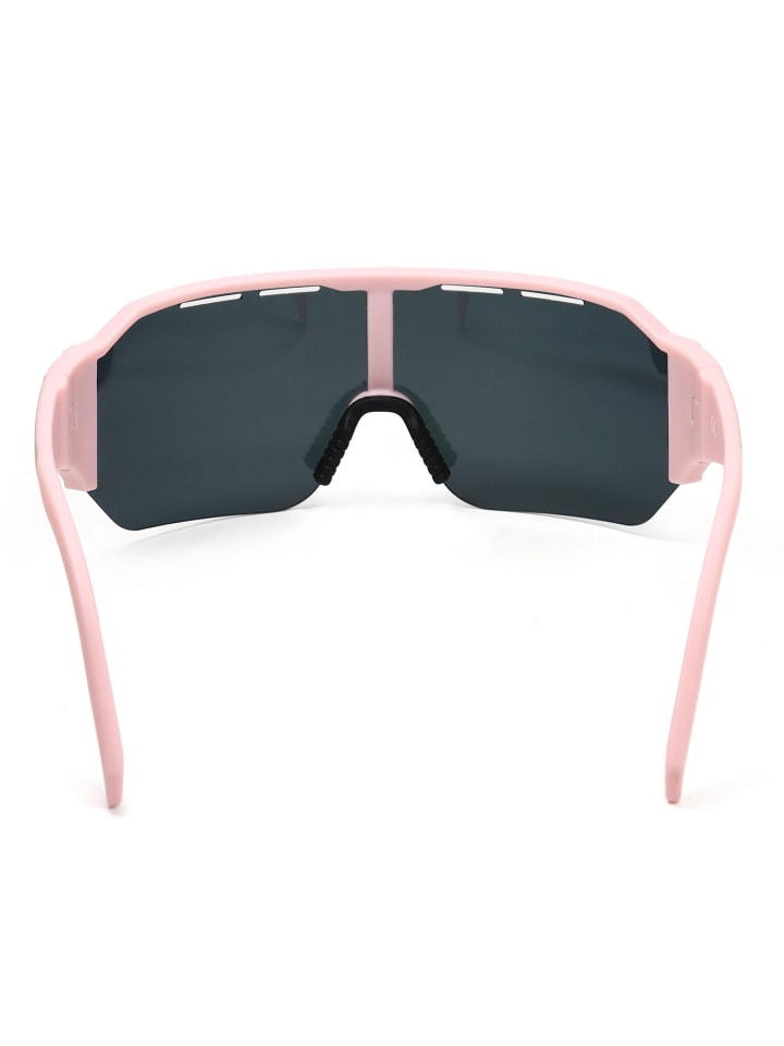 YEAZ SUNVIBE Sport-Sonnenbrille Black/Silver in rosa / rosa günstig kaufen onesize