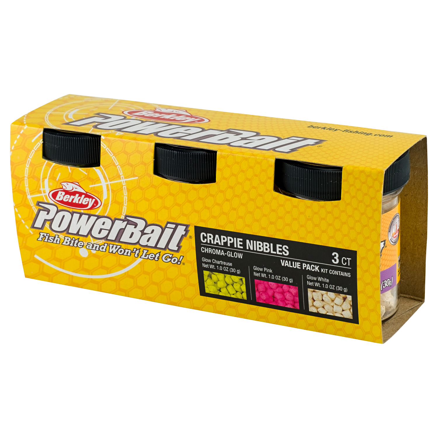 Berkley Teigköder PowerBait ChromaGlow Nibble Assist Dough (3er Pack)