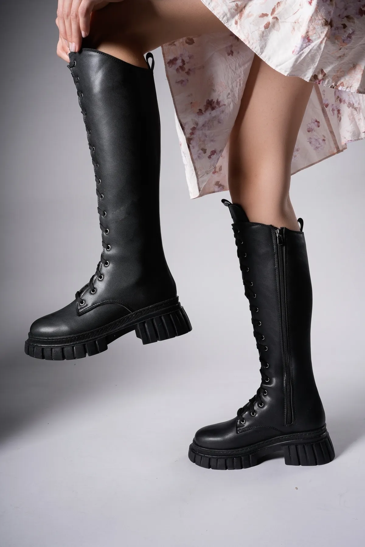 Riccon  Ringneth Damenstiefel 00121401 Schwarze Haut