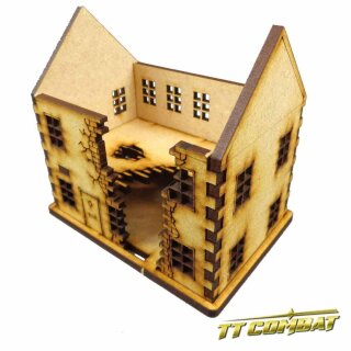 Ruined Town House Set (15 mm)