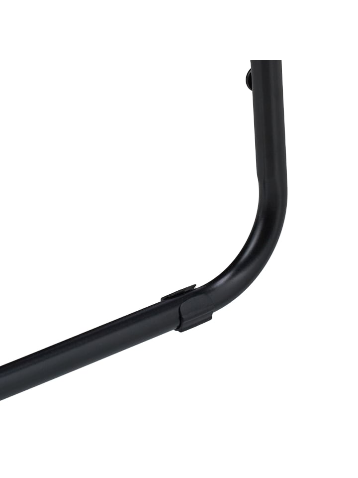 relaxdays Handtuchleiter in Schwarz - (B)55,5 x (H)180,5 cm günstig kaufen onesize