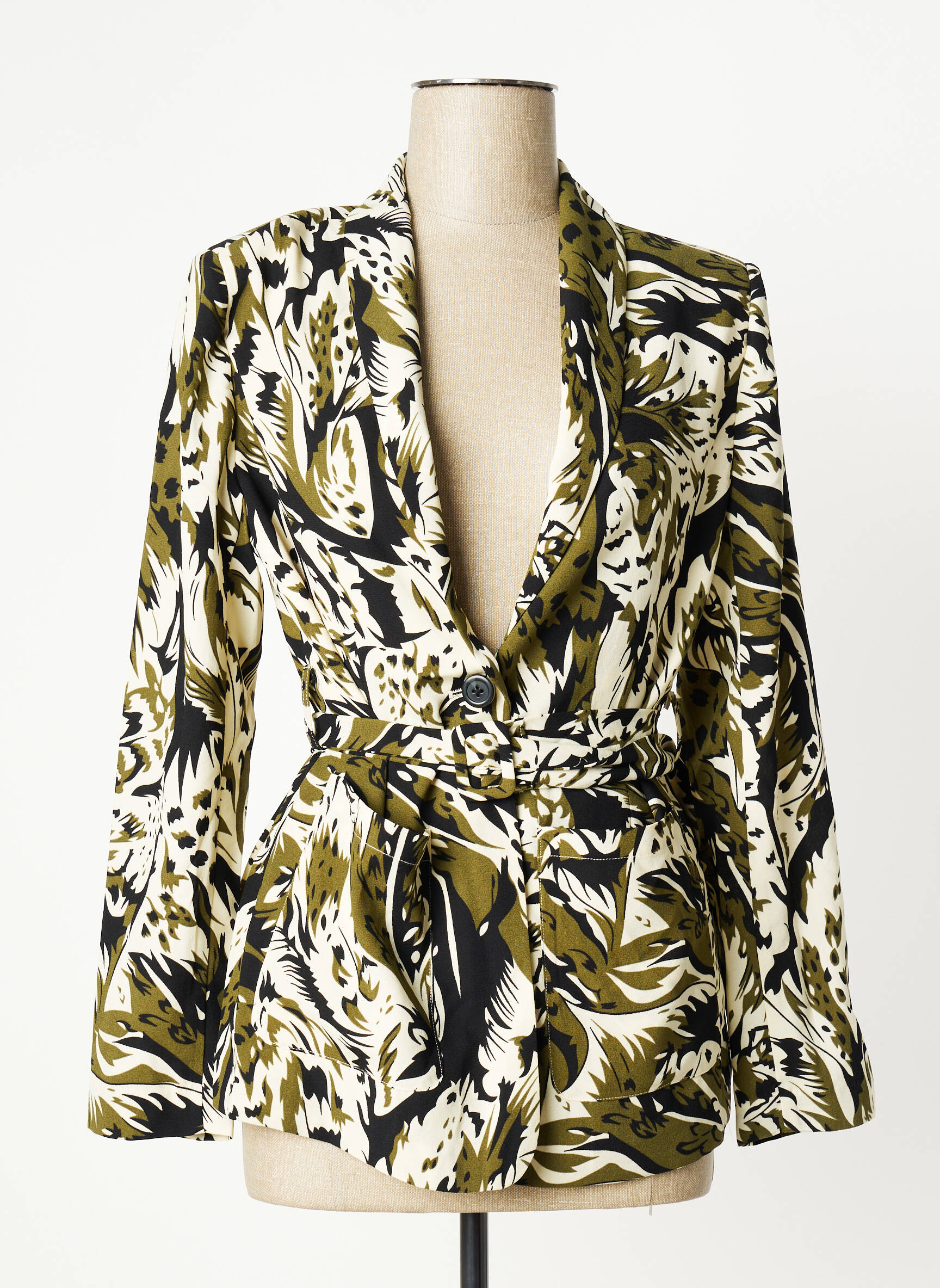 Le Temps Des Cerises Blazers Femme couleur vert