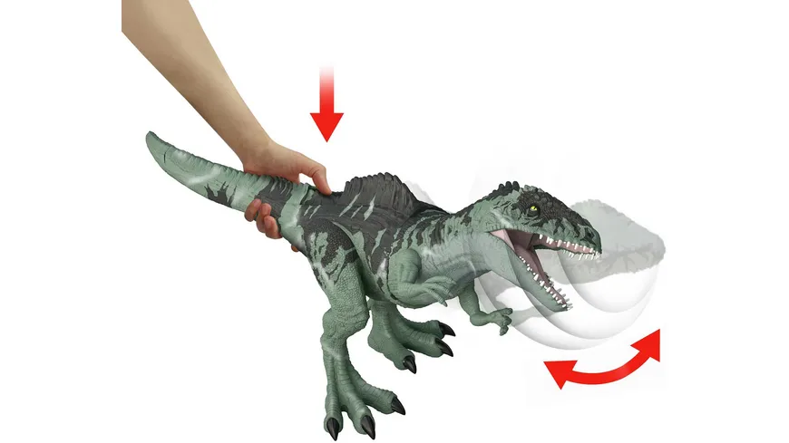 Jurassic World Strike N' Roar Giganotosaurus (SIOC) mehrfarbig