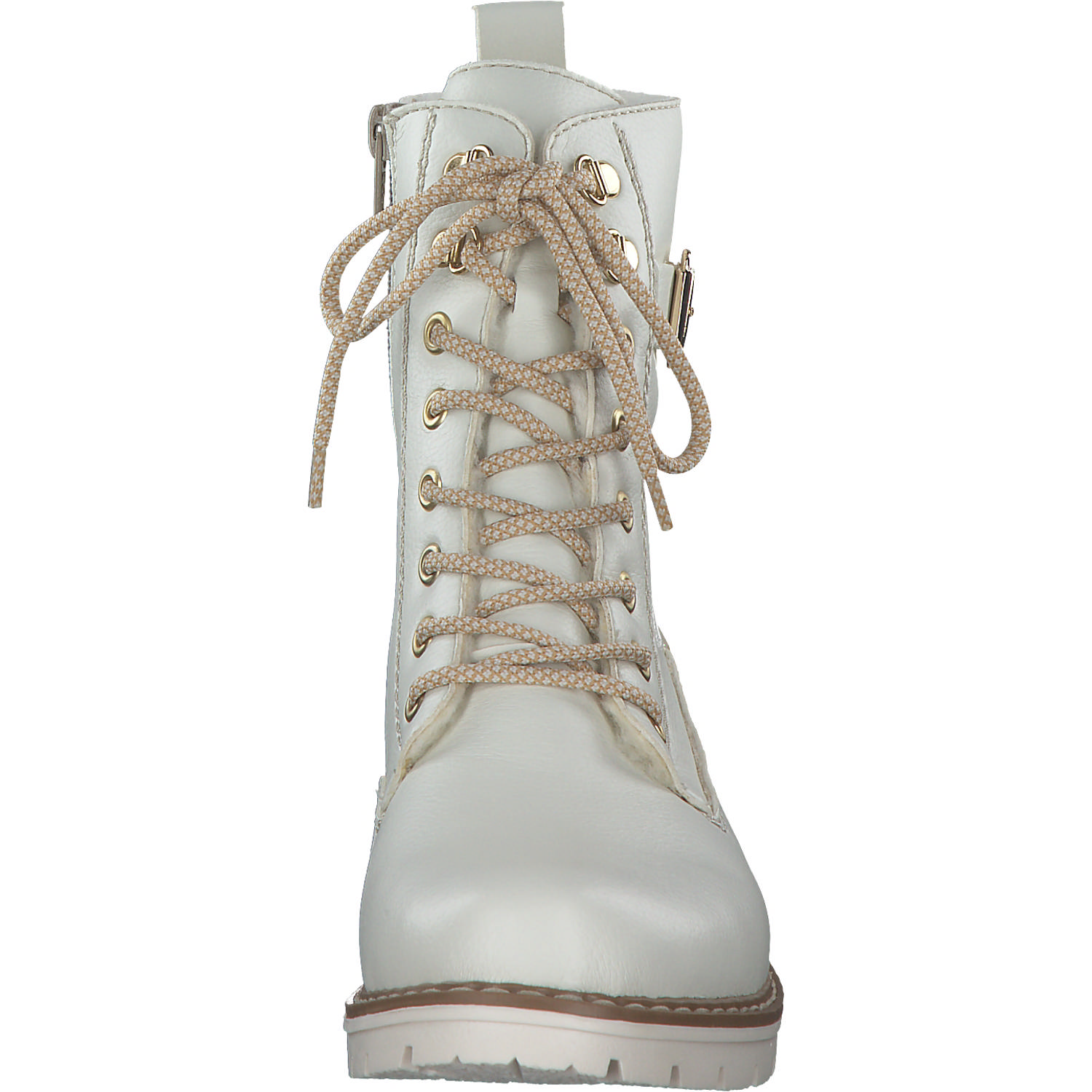 Rieker Y9126, Schnürstiefel, Damen, Weiß