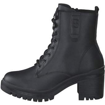 s.Oliver Schnürstiefelette in schwarz